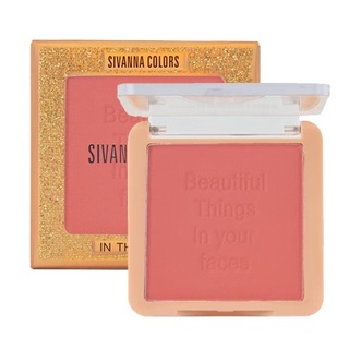 SIVANNA COLORS In The Peach Pro Cheek HF6038 | ซีเวนน่า คัลเลอร์ส อิน เดอะ พีช โปร ชีค