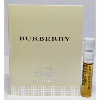 🔥🔥Vial Burberry for women EDP 2ml ไวออลแท้💯 ค่าส่งถูก