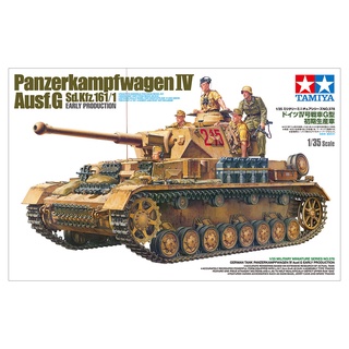 โมเดลประกอบ Tamiya 1/35 TA35378 PANZERKAMPFWAGEN IV AUSF.G