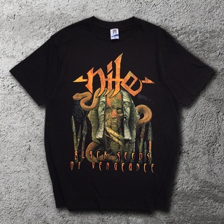 เสื้อยืด ลายเมล็ดพันธุ์ VENGEANCE NILE สีดํา | เสื้อยืด พิมพ์ลายวงดนตรี | เสื้อยืด แขนสั้น โลหะ | เสื้อยืด พิมพ์ลายดนตรี