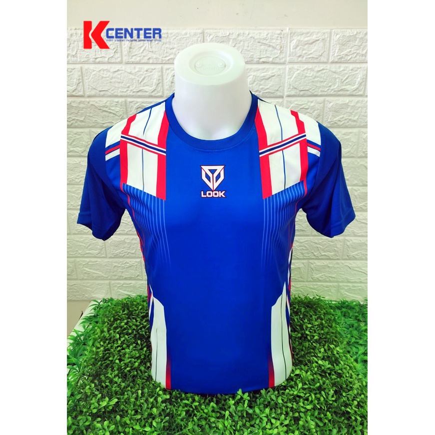Look เสื้อกีฬา เสื้อฟุตบอลคอกลม รุ่น A006
