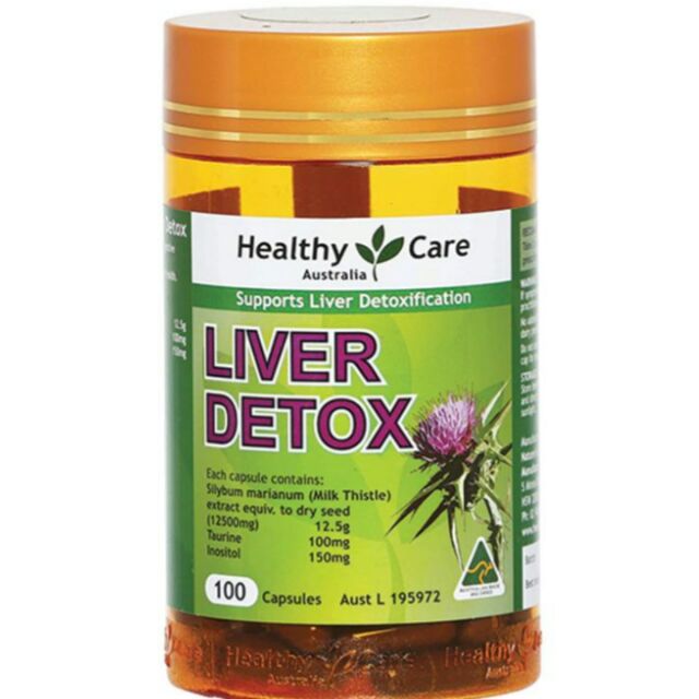 Healthy care Liver Detox 100 capsules