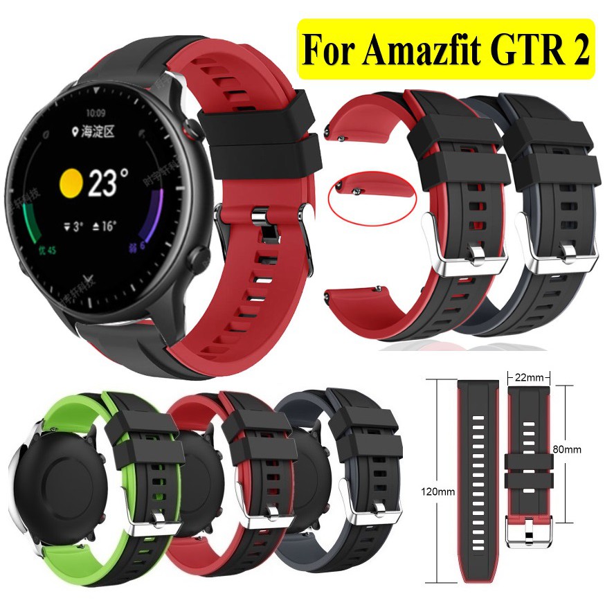 Amazfit gtr 2 Strap Silicone Huawei gt2 pro Watchband Huawei gt2 46mm / huawei Watch gt 2e / honor magic watch 2 46mm / huawei watch gt 2 / GT2 pro / Huawei watch gt 2 pro / Amazfit GTR 2e / Huawei watch gt 2 Ticwatch Pro 3 Strap