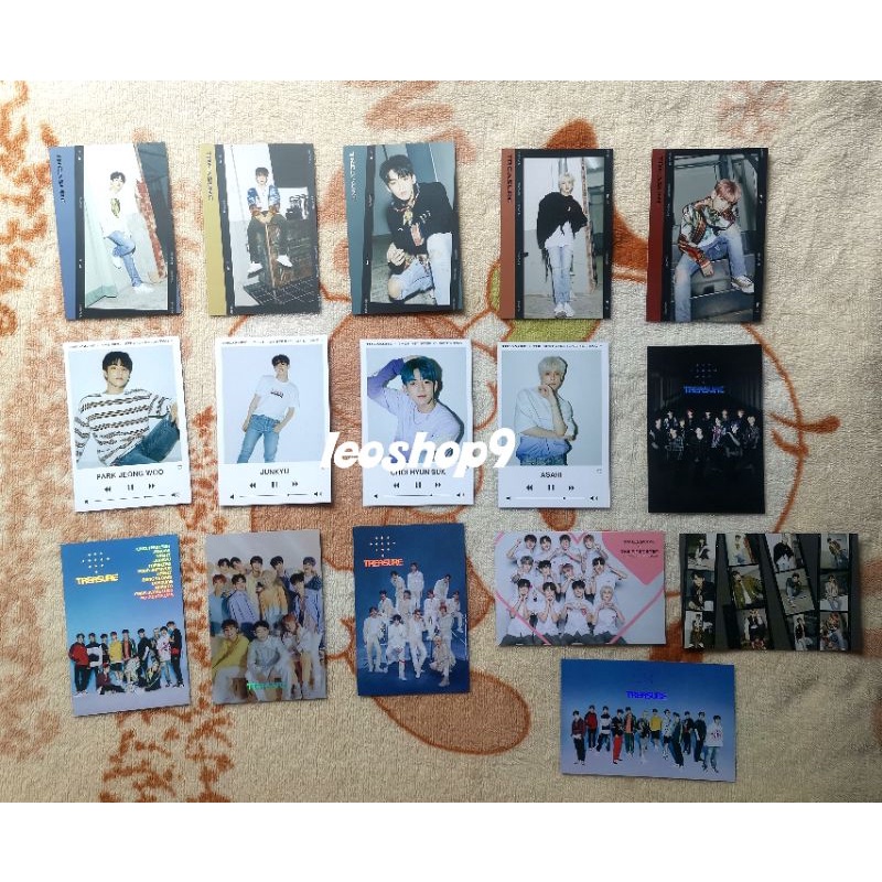 💎พร้อมส่ง💎 โปสการ์ด การ์ด Treasure ของแถมจาก Yg Select TH ฮารุโตะ จุนกยู ฮยอนซอก อาซาฮิ จองอู มาชิโฮ