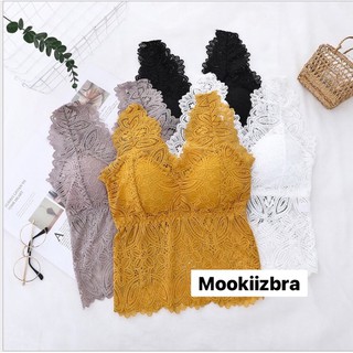 🦄Mookiizbra🦄 ลูกไม้ยาวเกรดA ฟองหนา
