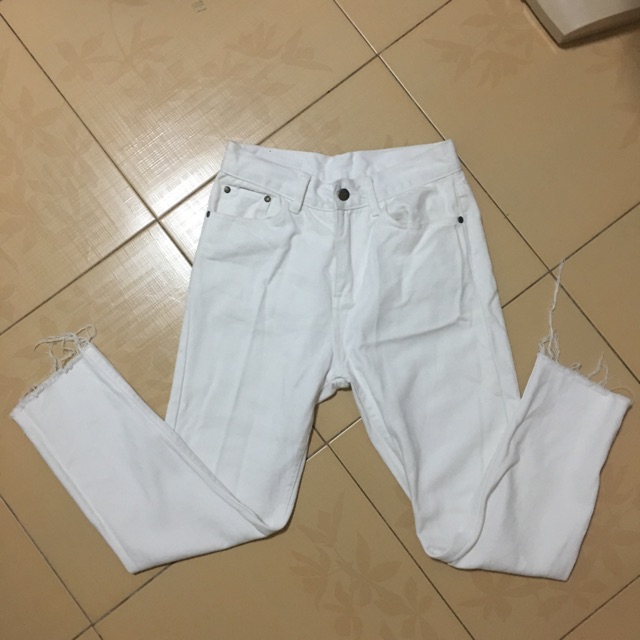 กางเกงยีนส์ขายาว bananashop