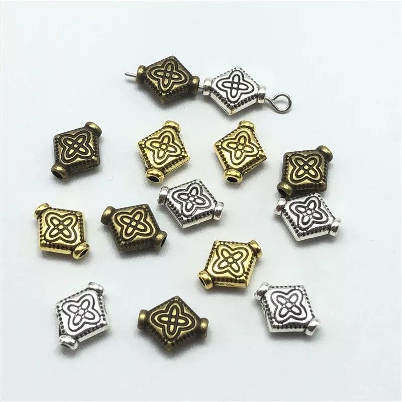 ตัวคั่นลูกปัดเงินธิเบต TB45