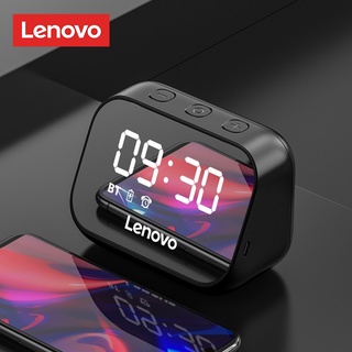 Lenovo TS13 นาฬิกาปลุกลําโพงบลูทูธ ซับวูฟเฟอร์ดิจิทัล HD ลดเสียงรบกวน HIFI