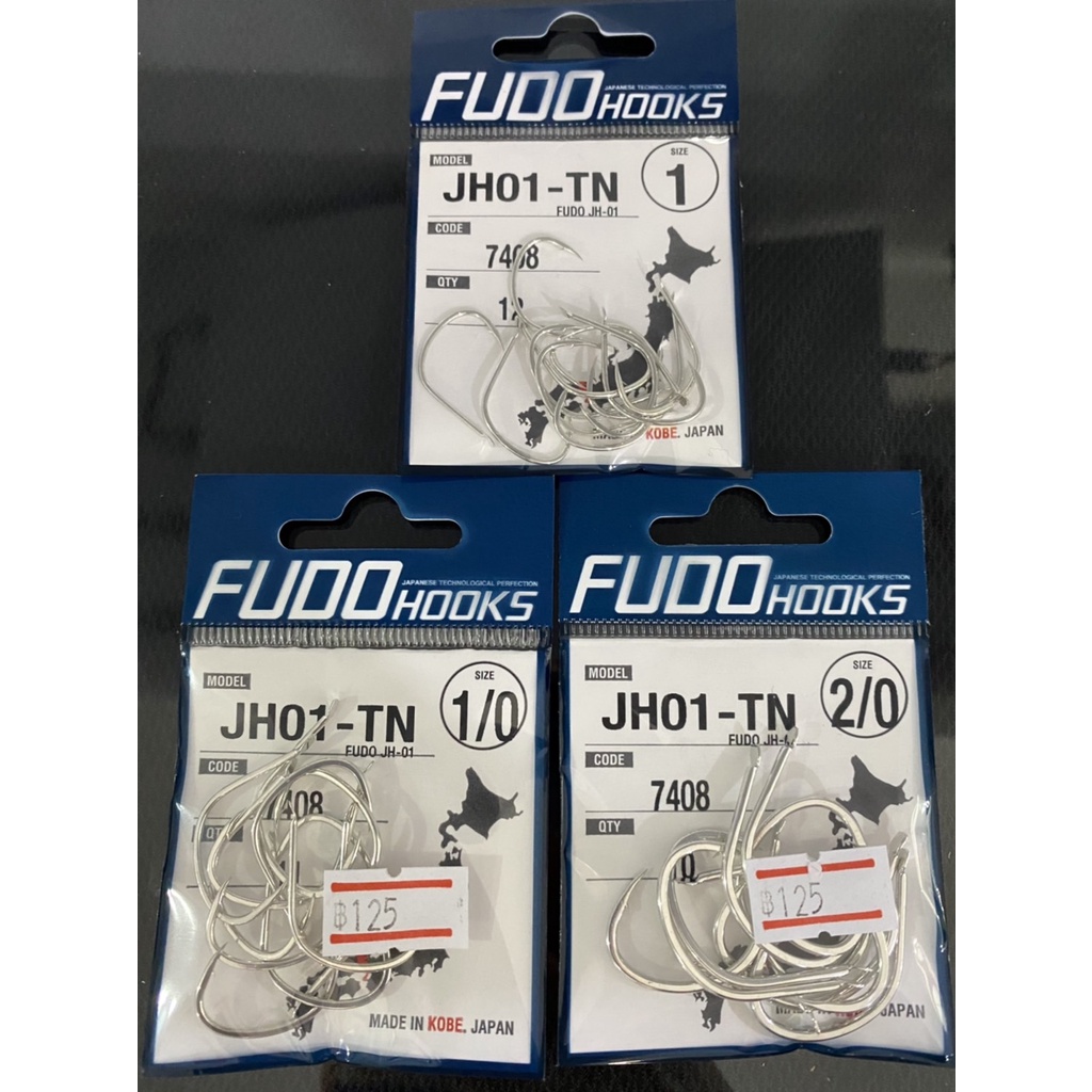 ตัวเบ็ด FUDO HOOKS JH01-TN รหัส 7408