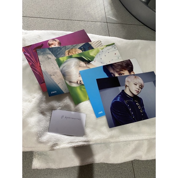 Bts jimin tower แผ่นเสียงใบปลิว