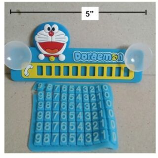 โชว์ เบอร์โทรศัพท์ เบอร์มือถือ สำหรับติดกระจกร้านค้า ลาย โดราเอม่อน Doraemon