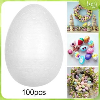 [In Stock] Creative Easter Eggs Craft Set ,DIY Foam Fake Blank Eggs ,Painted Hanging Ornaments for Children Party Festival Kindergarten