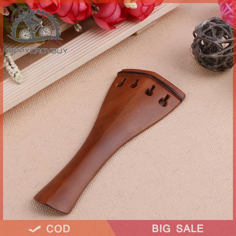 Promotion 4/4-3/4 Brown Jujube Wood Violin Fine Tuner Tailpiece Big with Tail Rope