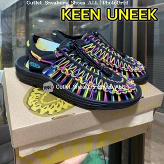 รองเท้า KEEN UNEEK สีดำรุ้ง ใส่ได้ทั้ง ชาย หญิง ส่งฟรี