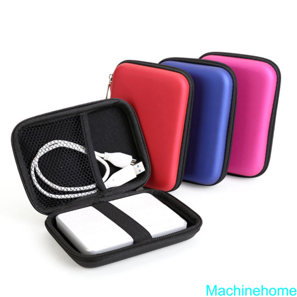 2 5" HDD Bag External USB Hard Drive Disk Carry Mini USB Cable Case Cover Pouch Earphone Bag PC Laptop Hard Disk Case