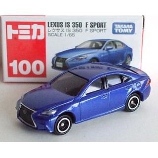 รถเหล็ก โมเดลรถ Tomica No.100 Lexus IS 350 F sport