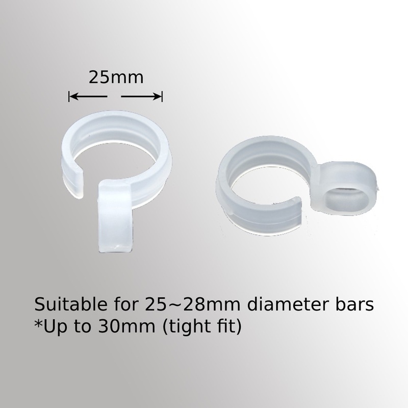 10 ชิ้น มัลติฟังก์ชั่น กันลม ตะขอแขวน พลาสติก คลิปยึด ราวตากผ้า หัวเข็มขัด กันลื่น - รูปที่ 5