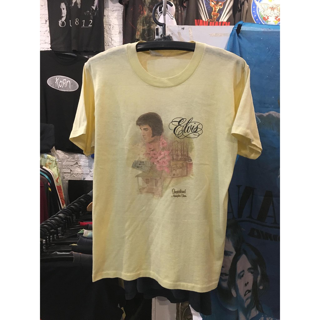 Vtg. Elvis Presley 80s T-Shirt Sz. M