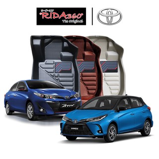 RIDA360®พรมขึ้นรูปไร้รอยต่อ TOYOTA YARIS / ATIV 2017-2021  [076]