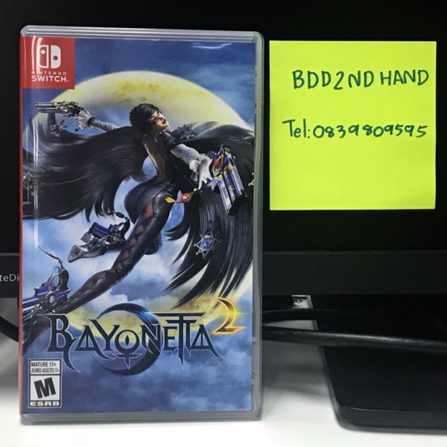 แผ่นเกม Nintendo Switch Bayonetta 2 มือสอง/สภาพดีมากๆ