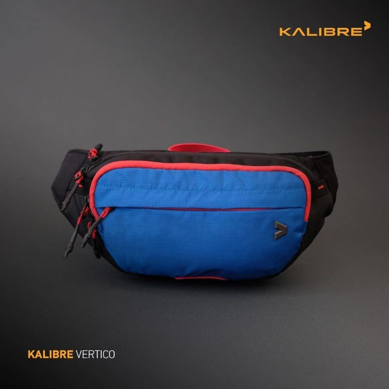 KALIBRE กระเป๋าคาดเอว Calibre Vertico 921508 กระเป๋าคาดเอวสลิง 1ล ผลิตภัณฑ์ดั้งเดิม - น้ําเงินดํา