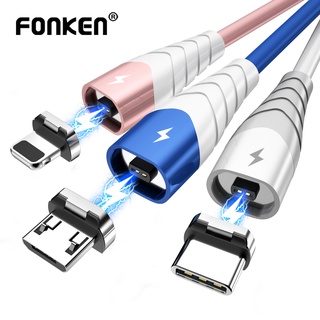 [Clearance] Fonken สายชาร์จแม่เหล็กสําหรับ Xiaomi Redmi Note 10 9 Usb Type C