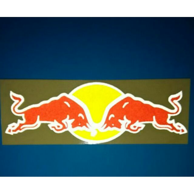 STIKER RED BULL /STIKER MOTOR / STIKER HELMET/STIKER CUTTING REFLECTION