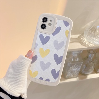 [ส่งจากไทย🇹🇭]  เคสโทรศัพท์มือถือ TPU เคสไอโฟน Iphone Case💜💛  7Plus-13ProMax