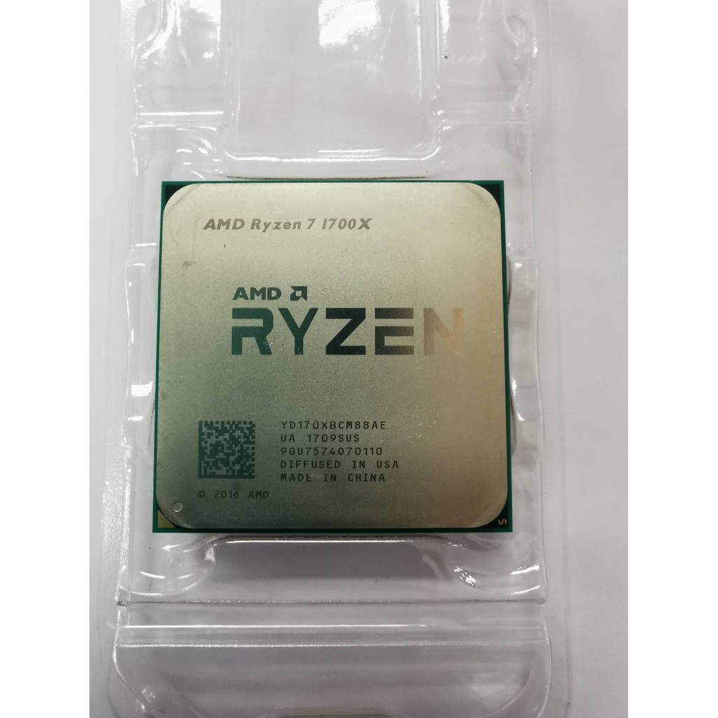 CPU AMD AM4 RYZEN 7 1700X มือสอง สวยๆ