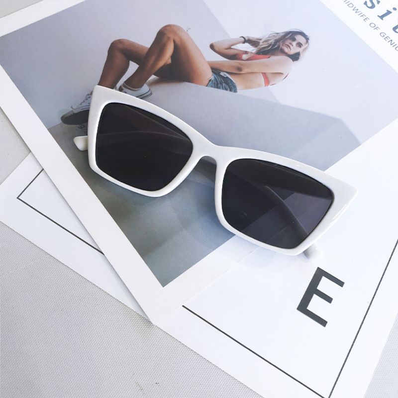 New แว่นตาแฟชั่น แว่นตากันแดด แคทอายทรงใหญ่ [ร้านไทย🇹🇭สินค้าพร้อมส่ง] - รูปที่ 3