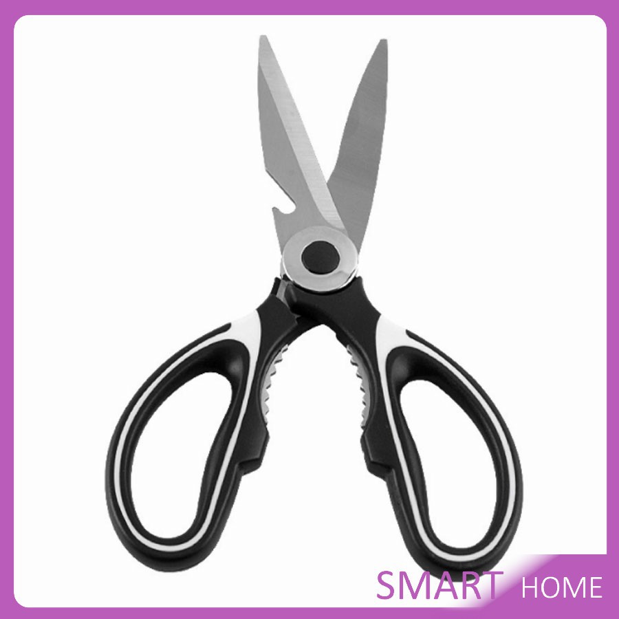 กรรไกรตัดอาหาร กรรไกรสแตนเลส กรรไกรสารพัดประโยชน์ อุปกรณ์เครื่องครัว Kitchen scissors