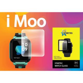 ฟิล์มกระจก i Moo Z7 , Z5 Smart Watch ติดสวยมีของเลย แบบเต็มจอ ยี่ห้อStartec คุณภาพดี ทัชลื่น ปกป้องหน้าจอได้ดี ทนทาน