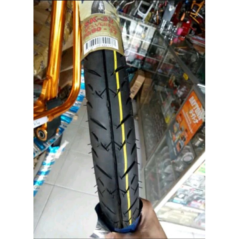 ยางนอก 60 / 80 - 17 หรือ 215 x 17 SK33 M1 รุ่น root - Primax SK 33