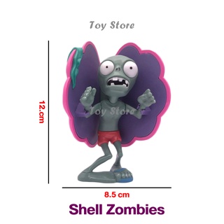 พืชปะทะซอมบี้ Shell Zombie ซอมบี้หอย โมเดลของเล่น ของสะสมจากเกมส์ plants vs Zombies เกมส์ยิงผี Zombietoys โมเดลฮิตจากเกม