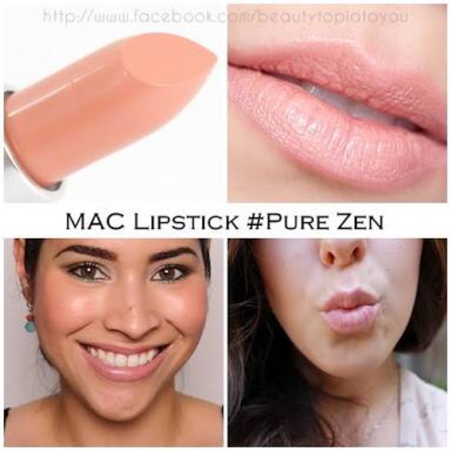 mac lipstick pure zen