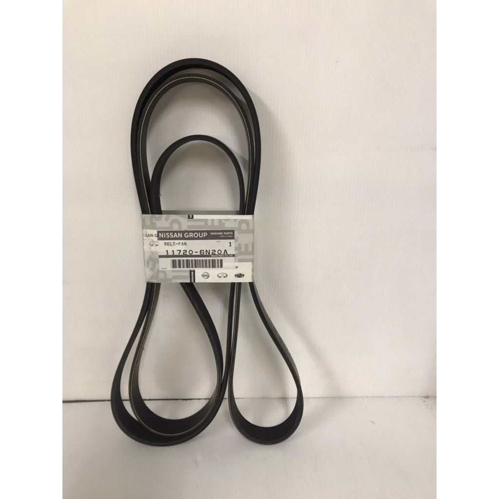 สายพานเครื่อง เพาเวอร์ แอร์ รถยนต์TERNA J31 และ X-TRAIL T30 สำหรับเครื่อง QR หรือ 2.0 11720-6N20A