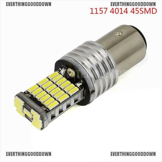 Evgd✿1157 led Canbus P21W / 5W Bay15d 45 led smd 4014 เบรคหยุดสํารองหาง