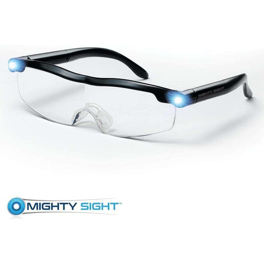 แว่นขยายไร้มือจับ พร้อมไฟ LED Lighted พร้อมไฟ LED Lighted ช่วยขยายให้สายตามองเห็นชัดเจน