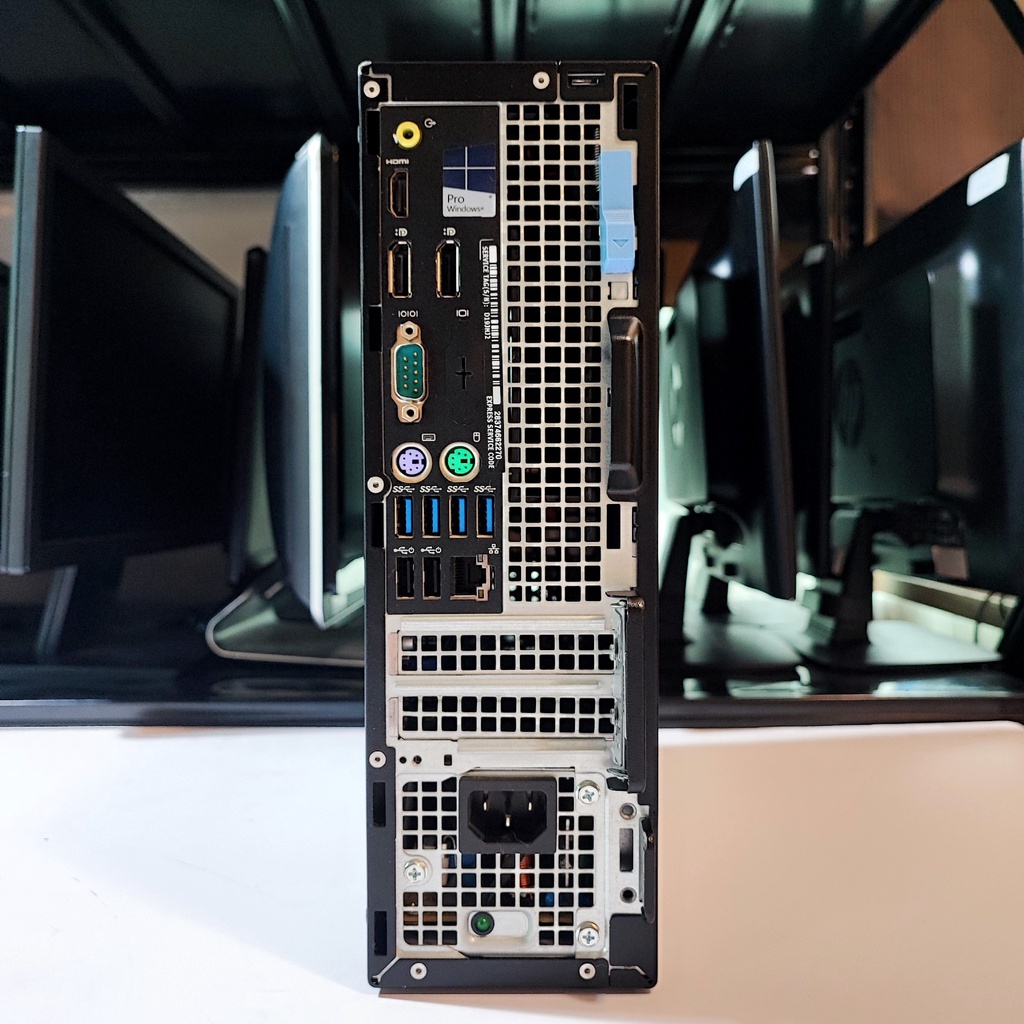 คอมพิวเตอร์มือสอง Dell Optiplex - CPU Core i5-7500@3.40GHz | SSD 128/256/512 GB | พร้อมเชื่อมต่อ WIFI 5 GHz. สภาพสวย A+ #8