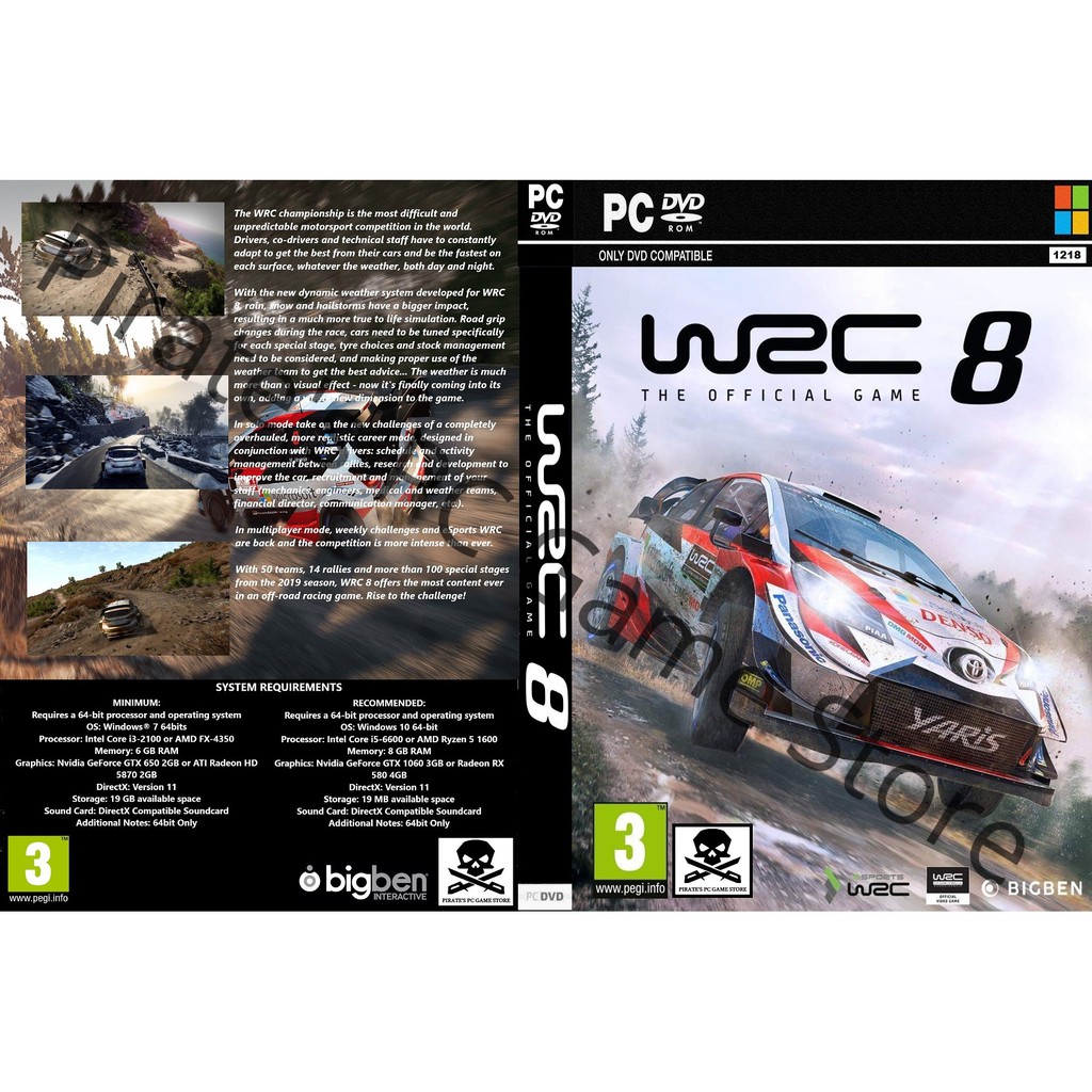 (PC) WRC 8 FIA World Rally Championship