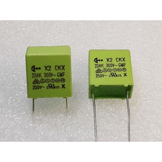 Hitano CKX X2 220nf 0.22uf 224 300VAC Metallized Polypropylene Film Capacitor