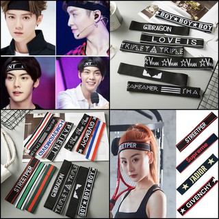 🌈(((พร้อมส่ง)))🌈ผ้าคาดผม สไตล์เกาหลี UPDATE ลายใหม่ เพียบ! ผ้าคาดผมแบบยางยืด ผ้าคาดเหงื่อ ผ้าคาดผมเกาหลี 1/2