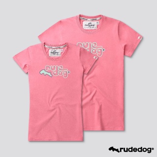 Rudedog เสื้อยืดชาย/หญิง สีชมพู รุ่น LED (ราคาต่อตัว)