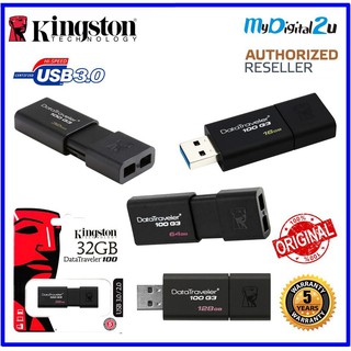 kingston dataer 100 g 3 16 gb/32gb/64gb/128 gb usb 3 . 0 ไดรฟ์สําหรับท่องเที่ยว