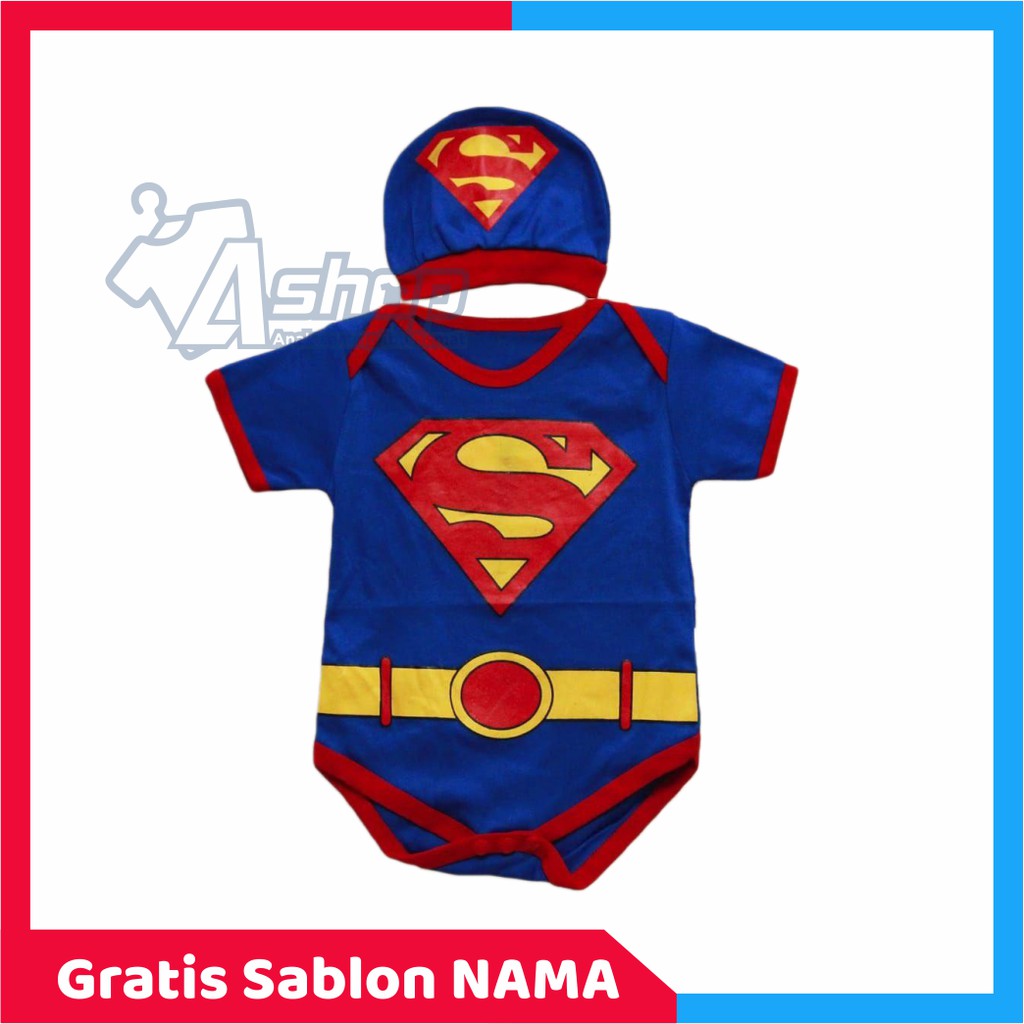 ชุดจั๊มสูทสําหรับเด็กทารก Superman Jumper