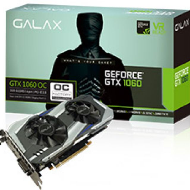 การ์ดจอ GALAX GTX 1060 OC 3GB