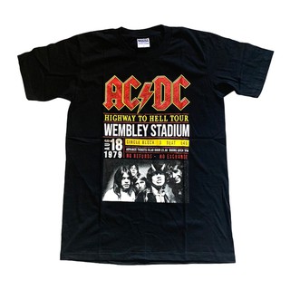 AC012 เสื้อวงร็อค ACDC เอซีดีซี เสื้อวง เสื้อยืดเอซีดีซี เสื้อวินเทจ