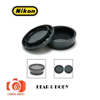 Nikom BF-N1 Body cap&amp;Nikon LF-N1 Rear Lens cap