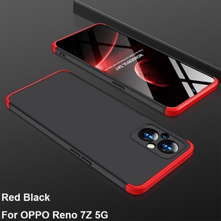 Oppo Reno 7Z 5G ฮาร์ดคอมโบ เกราะคู่ 360 ป้องกันเต็มรูปแบบ เคสไฮบริด