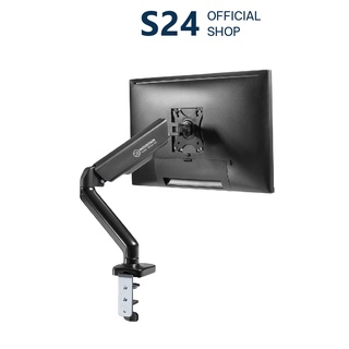 Mountain ขาตั้งจอคอม ขาตั้งจอมอนิเตอร์ 1 จอ แบบสปริง Minimalist Spring-Assisted Single Monitor Arm รุ่น MO45-1M สีดำ